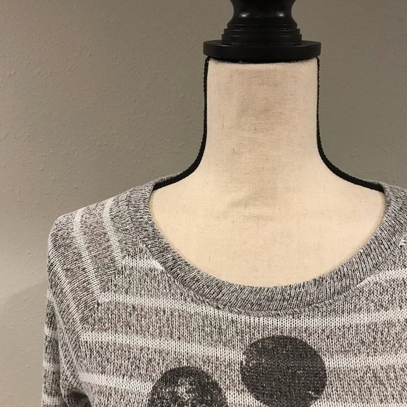 🌺 3/25$ Disney striped Mickey Mouse top - Picture 2 of 8